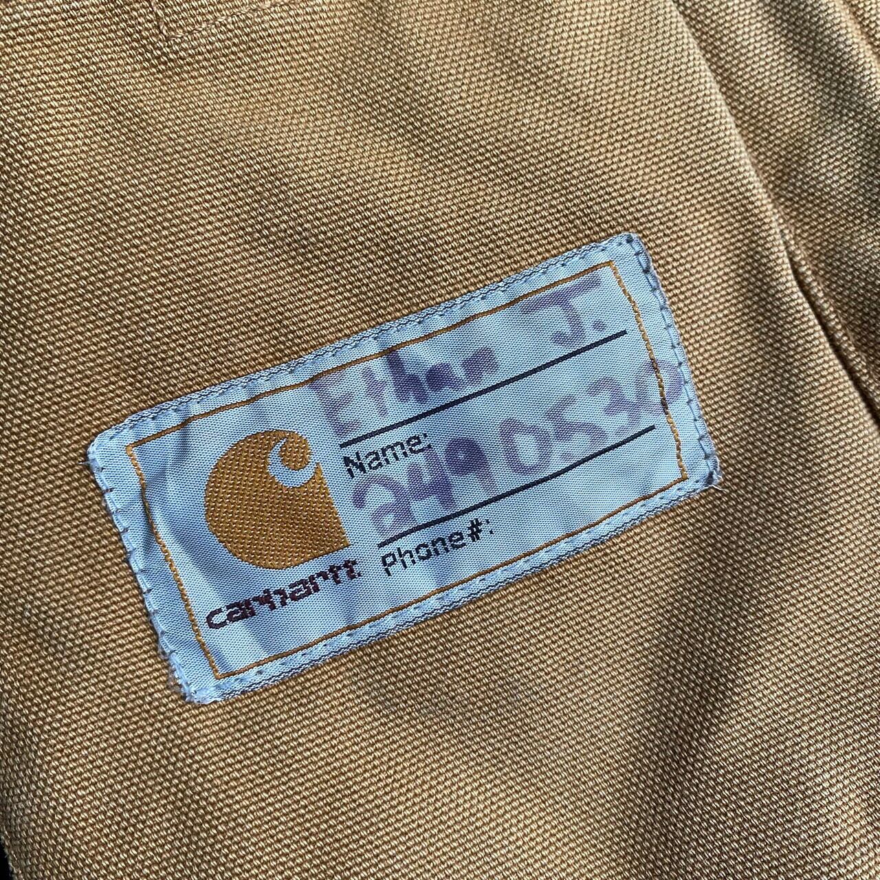 kids】Carhartt カーハートダック地 アクティブパーカー キッズS 7-8歳