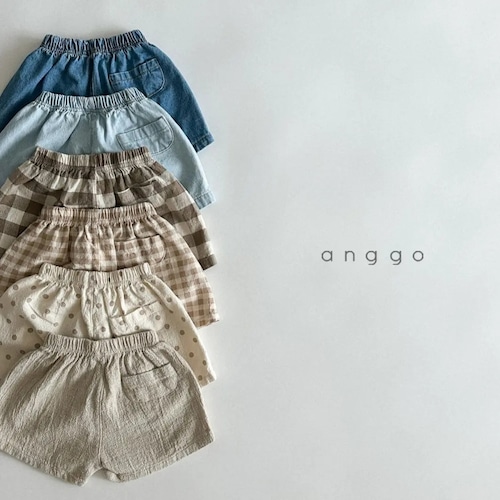 【即納】pai short pants〔パイショートパンツ〕　anggo