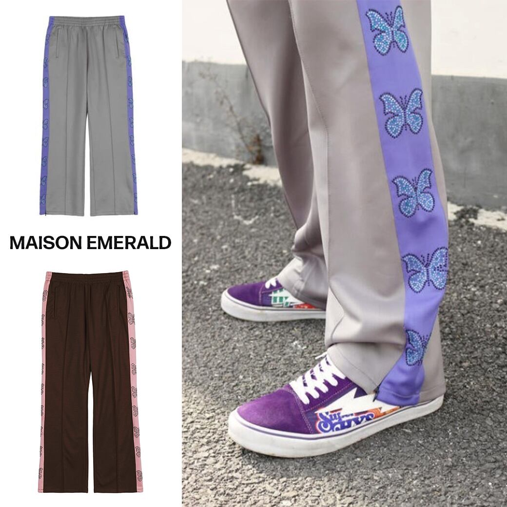 MAISON EMERALD（メゾン エメラルド）BUTTERFLY WEBBING PANTS 【ME-04