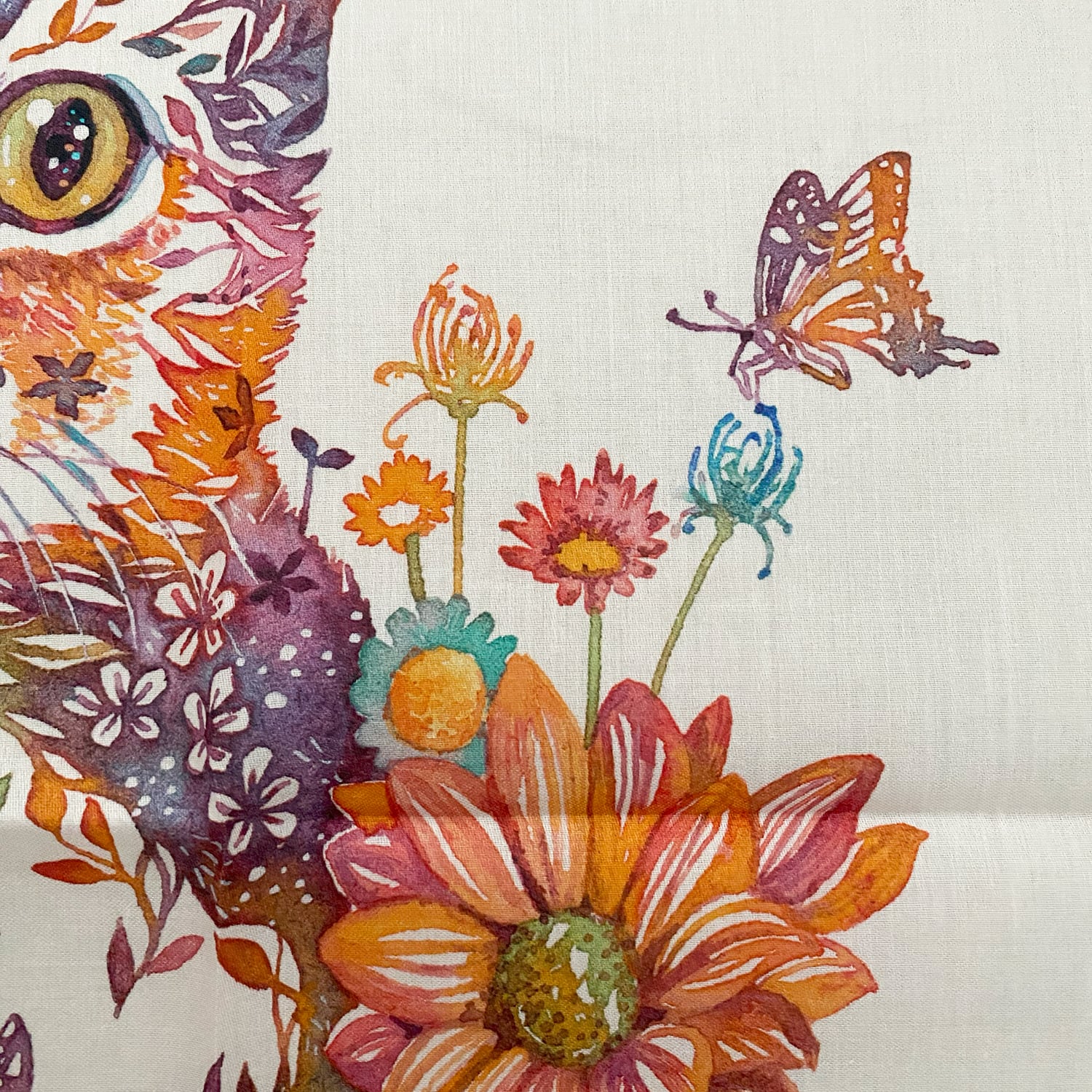 TAKEDA HIROKI】タケダヒロキ 花ネコ バンダナハンカチ | bpbp