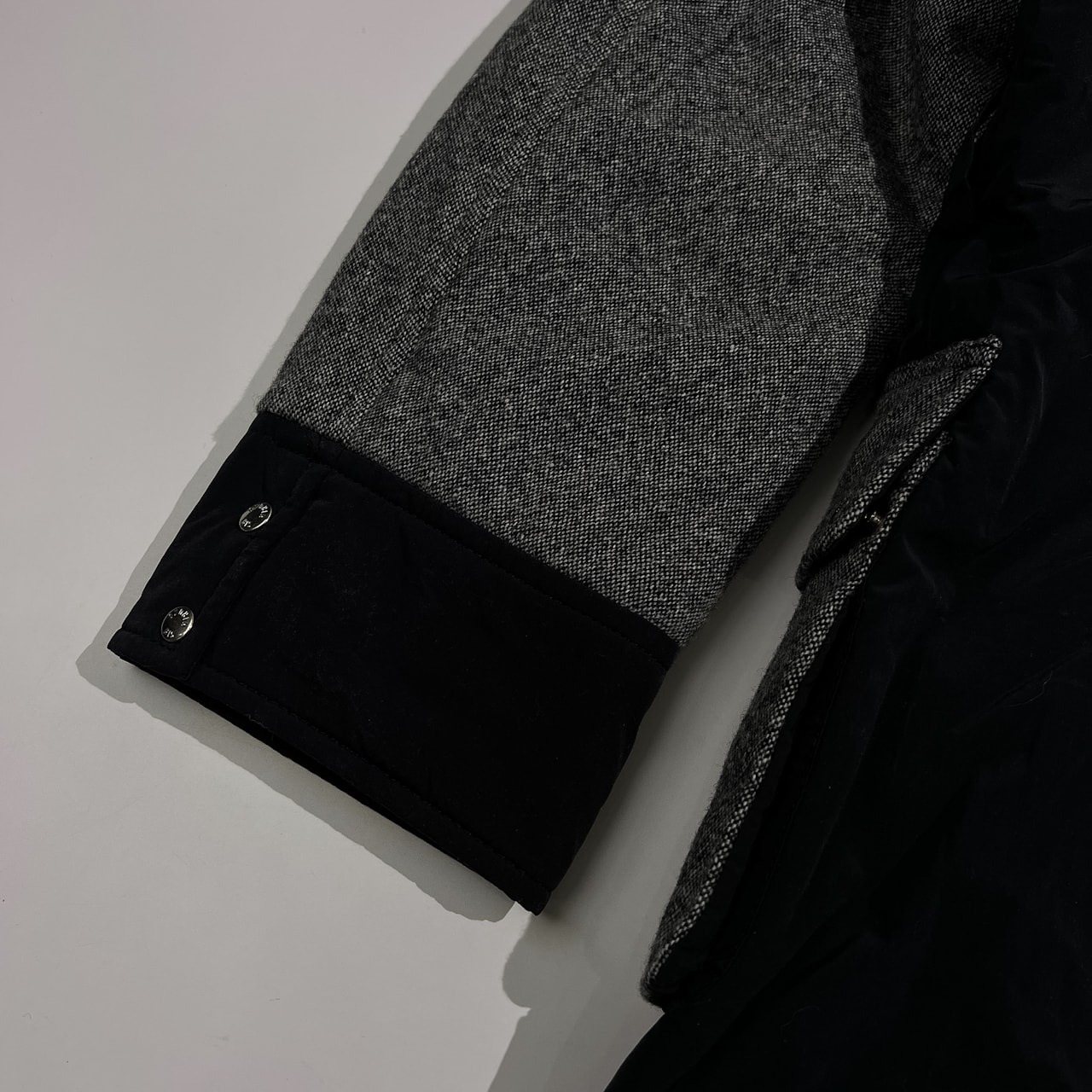 HIROKO BIS HIROKO KOSHINO ヒロコビス ツイード ウール 中綿 ロング コート サイズ 15AB /大きいサイズ/レディース/コシノヒロコ