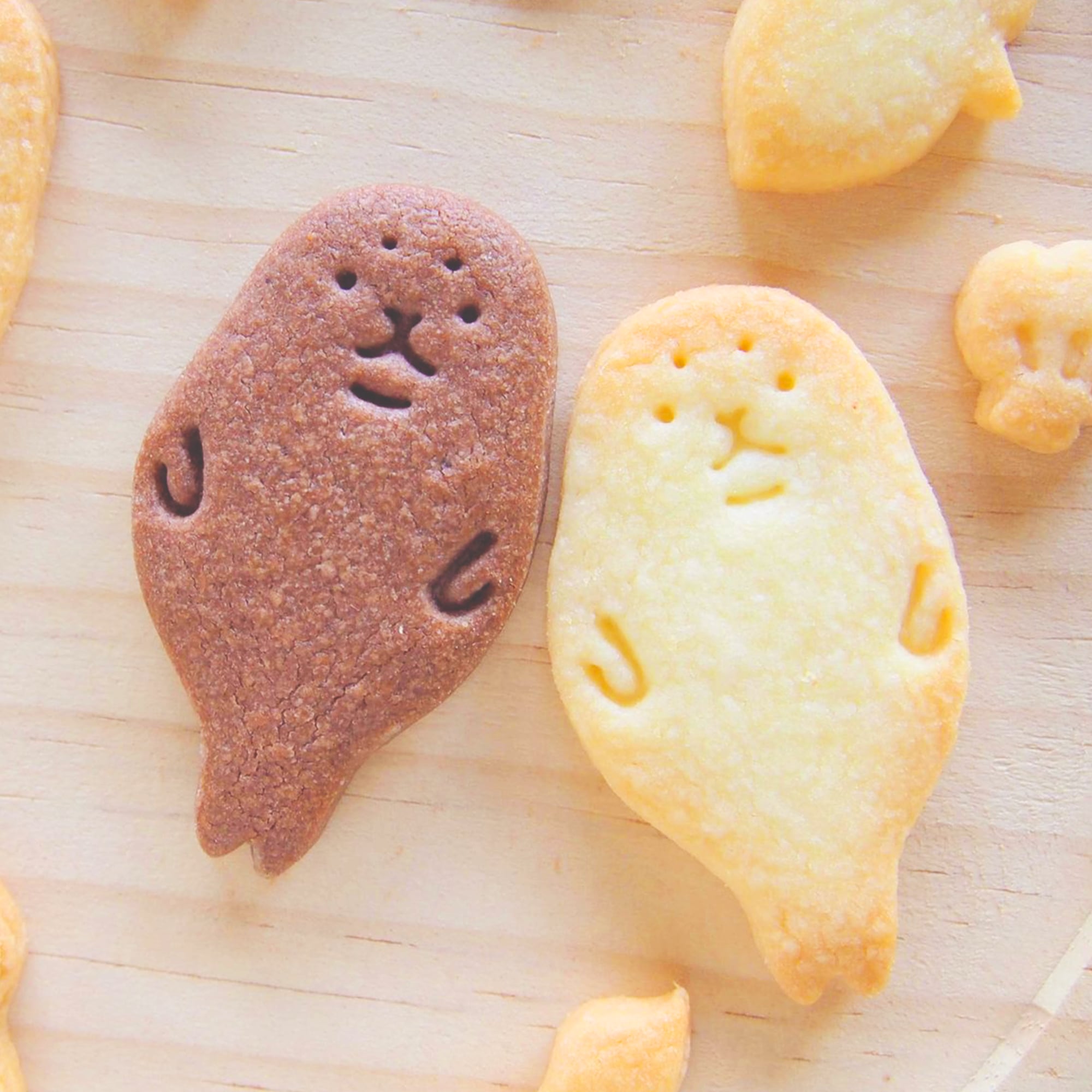 アザラシさんのクッキー型 お菓子な水族館 うさぎのおかしやさん クッキー型 かわいい うさぎクッキー