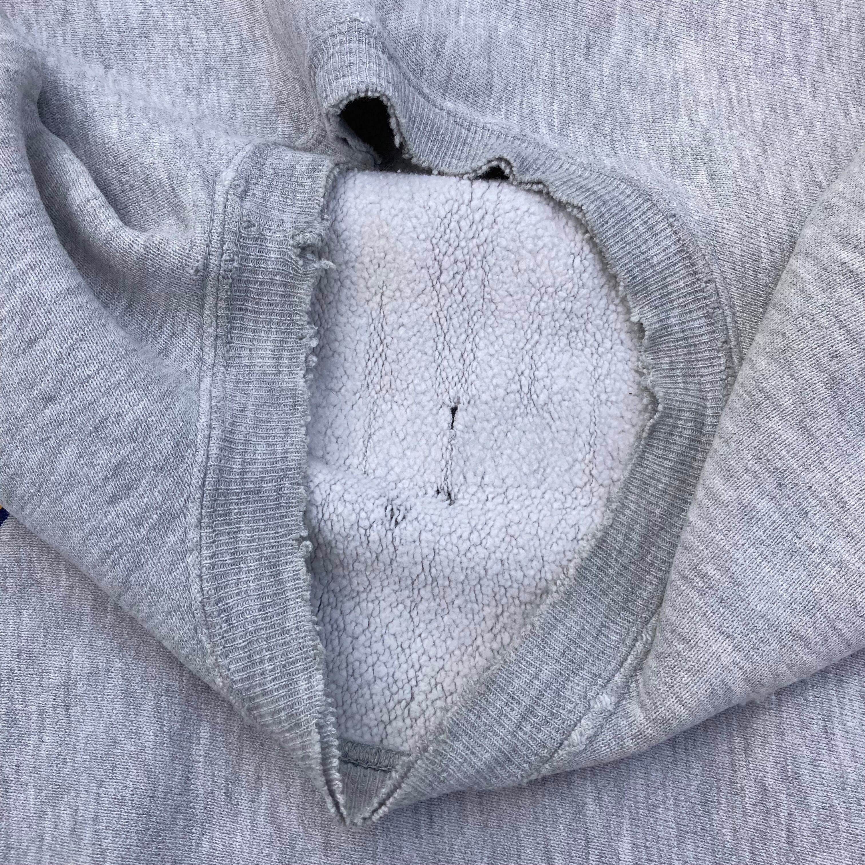 90s Champion ボロ バークレー リバースウィーブ 刺繍タグXL 90s Champion ボロ バークレー リバースウィーブ 刺繍タグXL