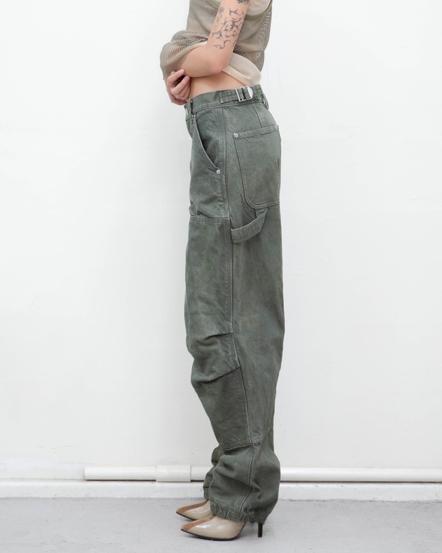 2000s Alexander Wang - double front carpenter pant