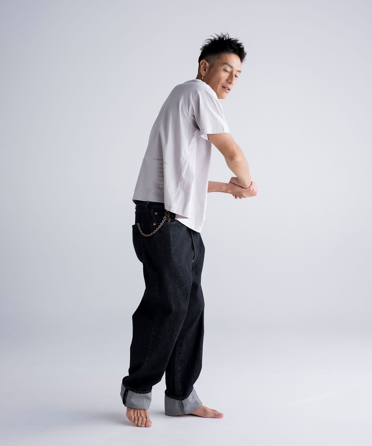 H.S REGULAR STRAIGHT DENIM PANTS［HSP006］