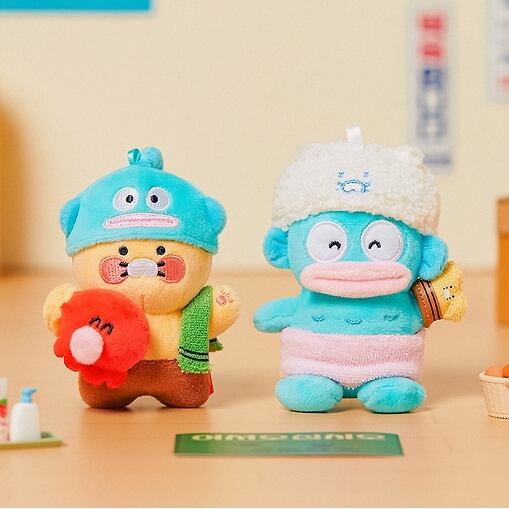 【KAKAO FRIENDS】ハンギョドン コラボ ぬいぐるみキーホルダー 2種