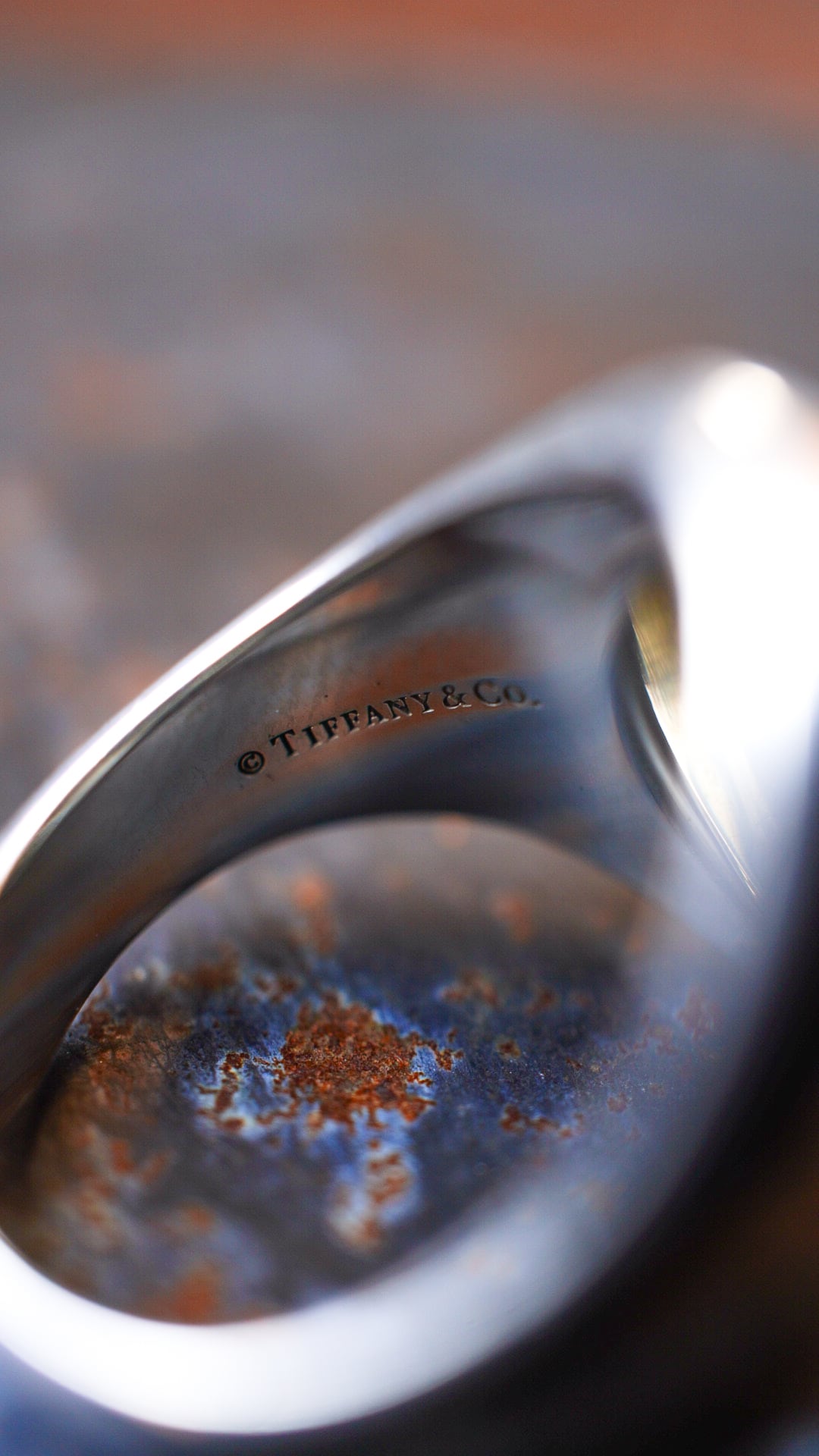 USED】TIFFANY&Co. ティファニー シルバー シグネット リング