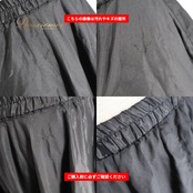 ベリーダンス 衣装 BANU ROSA バーヌローサ ジプシースカート 25ヤード ジプシースタイル ブラック系 無地 シンプル 黒 白 ティアード ボリューム 光沢 華やか かわいい ダンス衣装 イベント ステージ 練習 レッスン ホワイト系