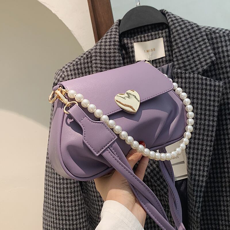 レッドパールショルダーバッグ 真珠 Tiancai_Wing_Bag85946014283