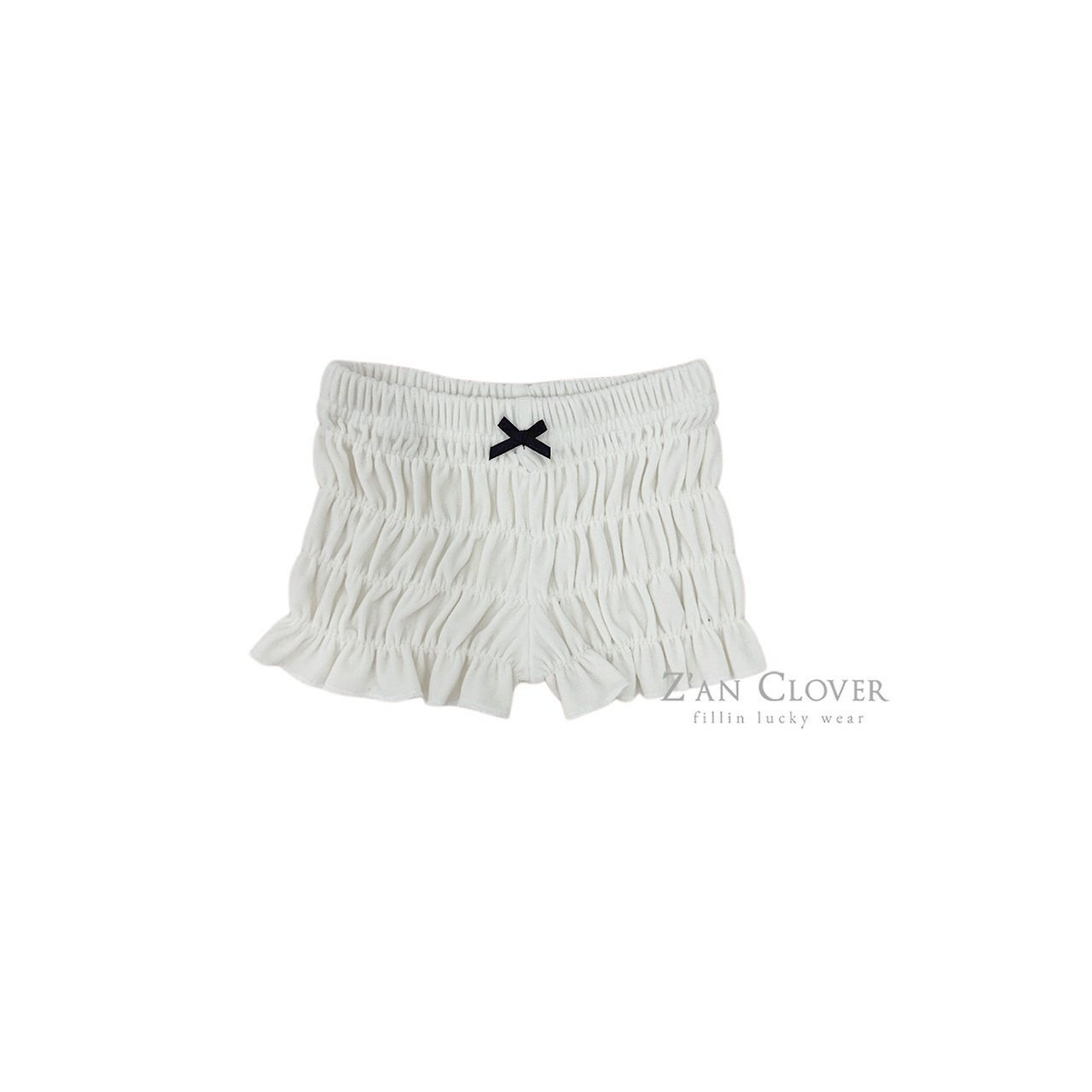 ZAN CLOVER［取寄］velour shirring short pants 26winter