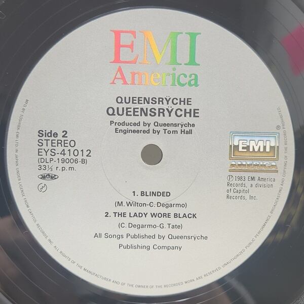 Queensryche / Queensryche クイーンズライチ [EYS-41012] - 画像4