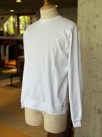 ANTICIPO / NEBBIOLO LUNGO rib jersey　クルーネック長袖カットソー