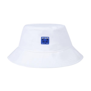 送料無料【HIPANDA ハイパンダ】男女兼用 バケットハット 帽子 UNISEX BUCKET HAT / BLUE ・ WHITE