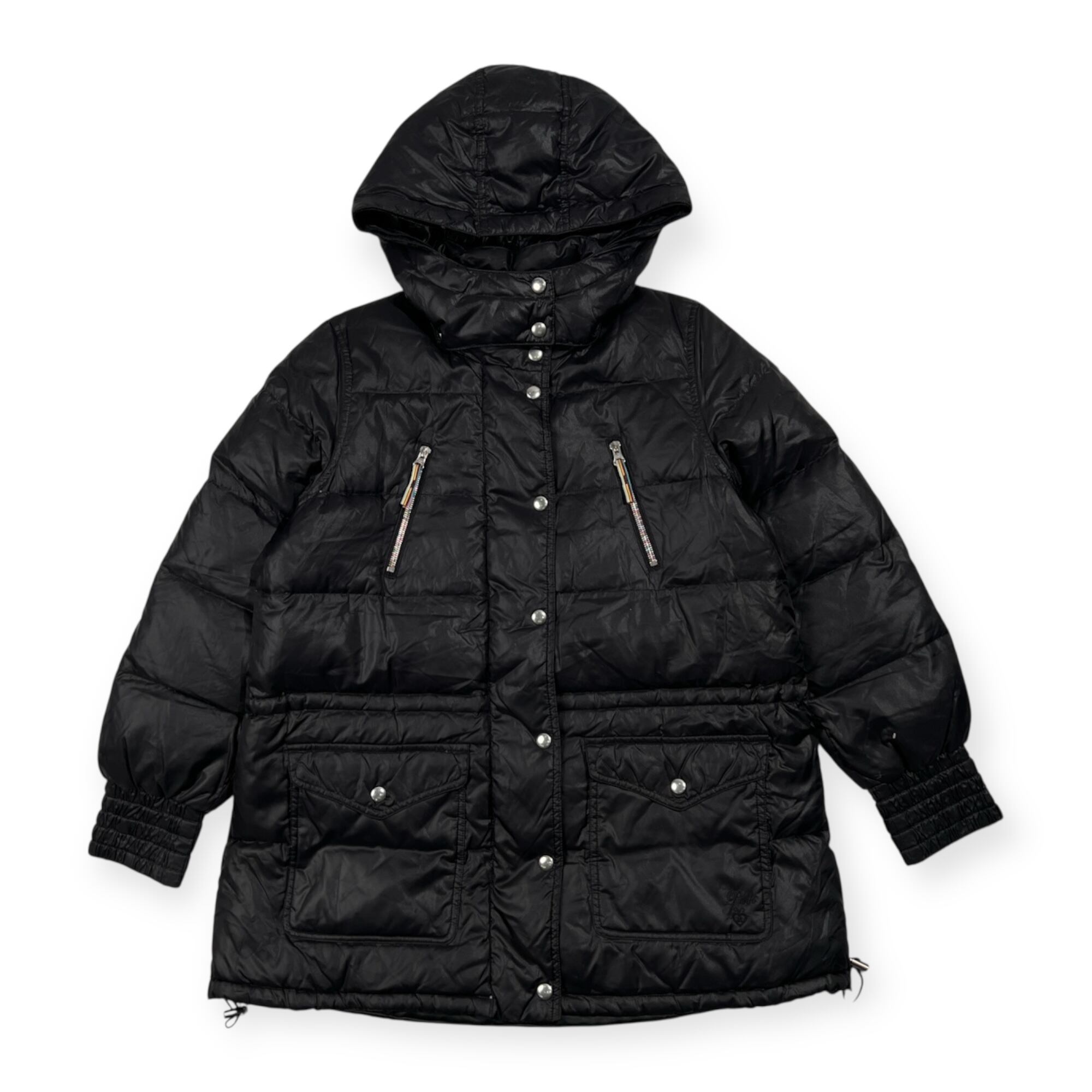 patagonia パフジャケット 黒 S/パタゴニア フード付き ブラック | Pay ID
