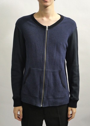 SS2016 "Comme des Garcons Homme" 2 pocket zip up cardigan