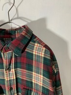 90's Polo RALPH LAUREN Cotton Flannel Shirt【L】