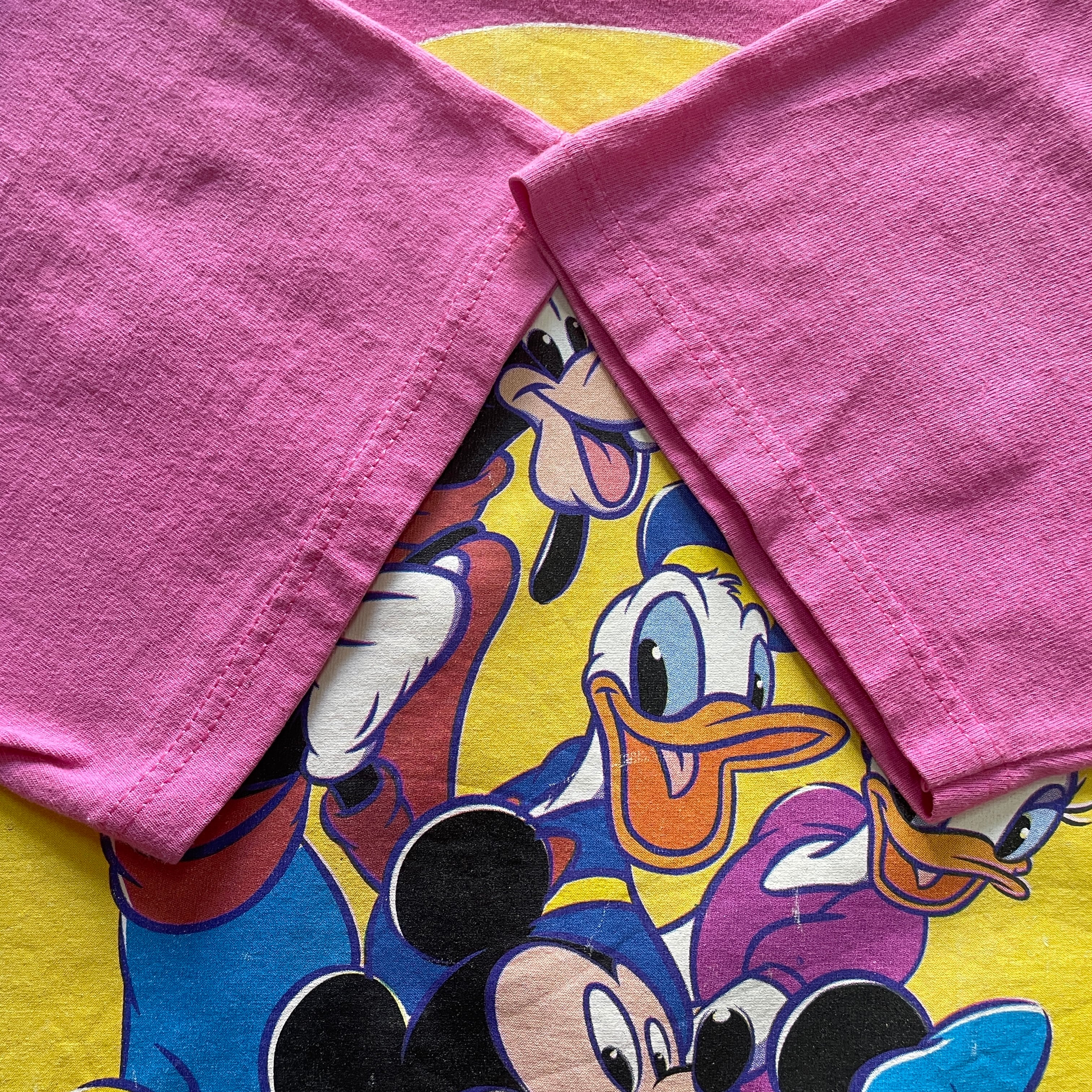 USA製 90年代 DISNEY ディズニー ミッキーマウス キャラクタープリント