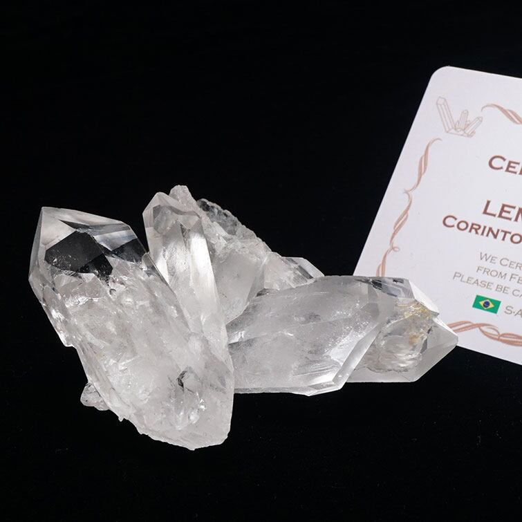 水晶 クラスター ブラジル ミナスジェライス州 コリント産 レムリアンシード 証明書付属 一点物 272-195
