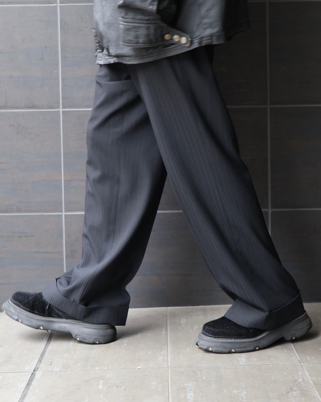 Striped design double slacks