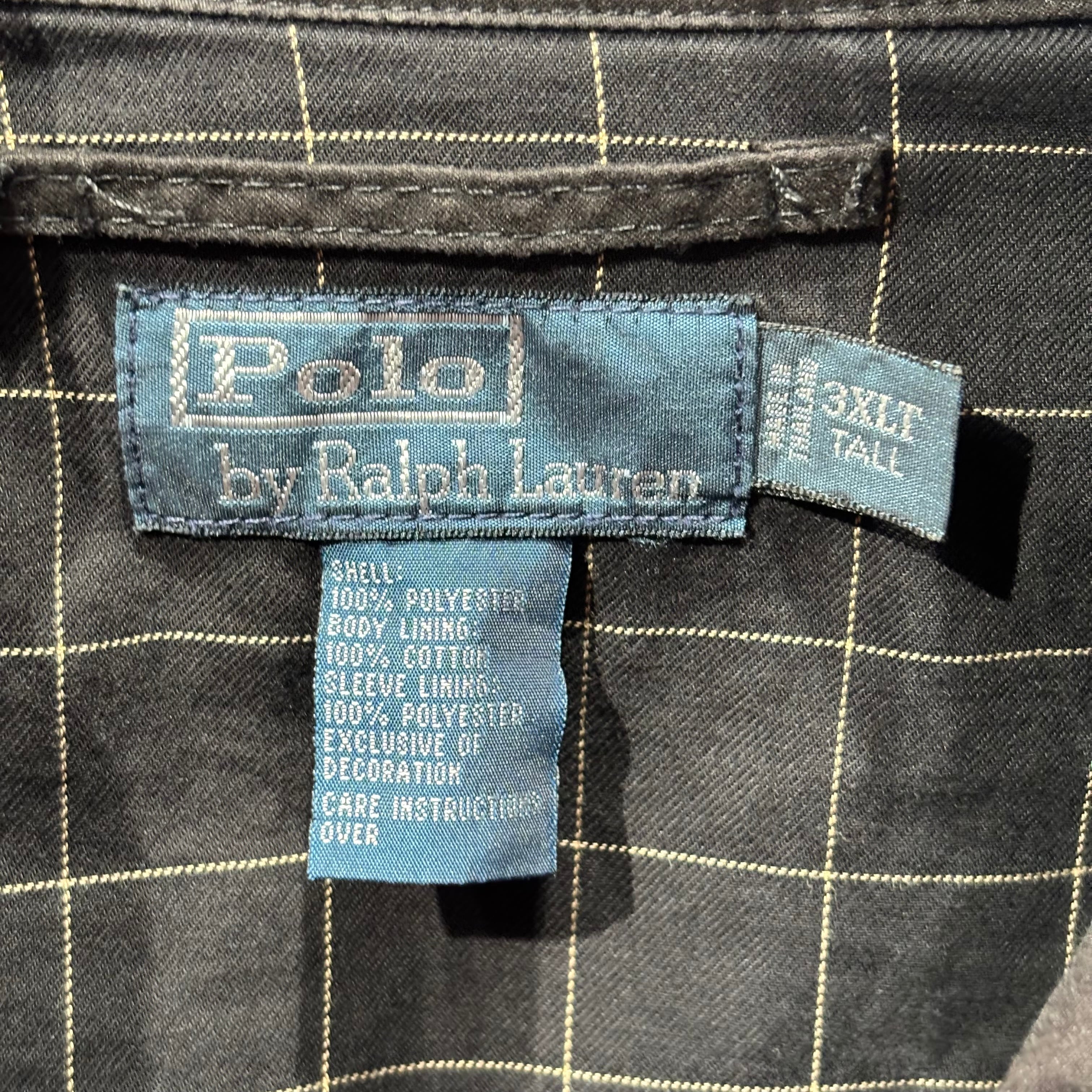 90s RALPH LAUREN SWING TOP BLACK XXXLT | BerBerJin / & BerBerJin