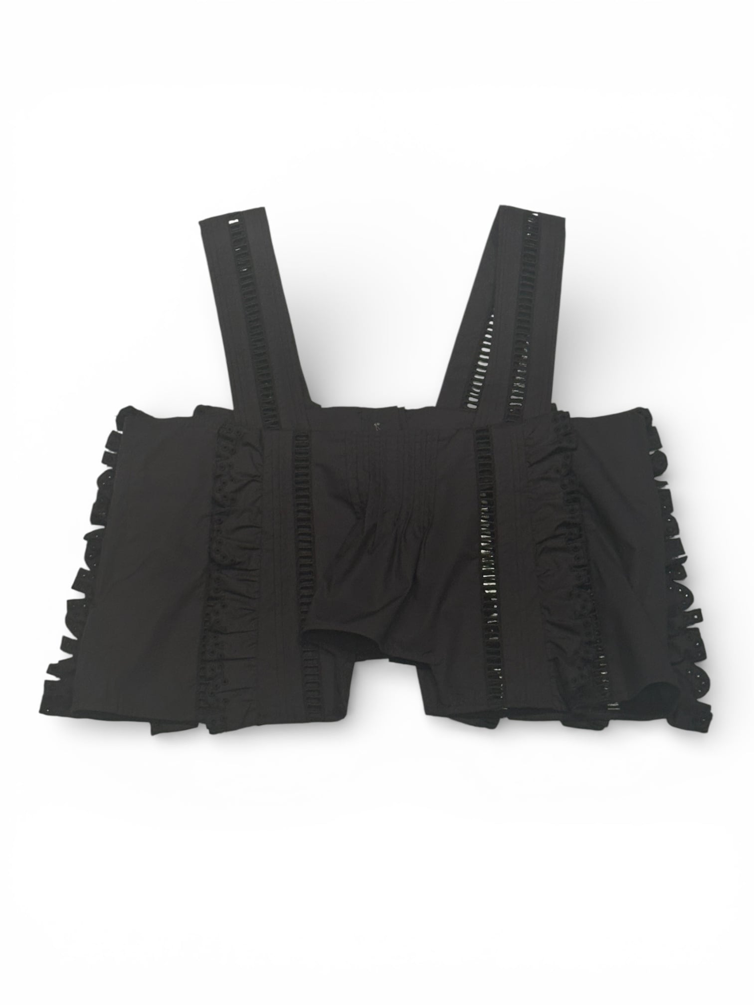 JUN MIKAMI  [CUT RUFFLE CAMISOLE ]