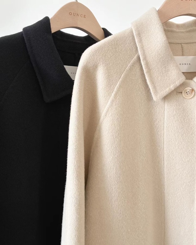 (予約) ounce / From cashmere handmade coat 2color