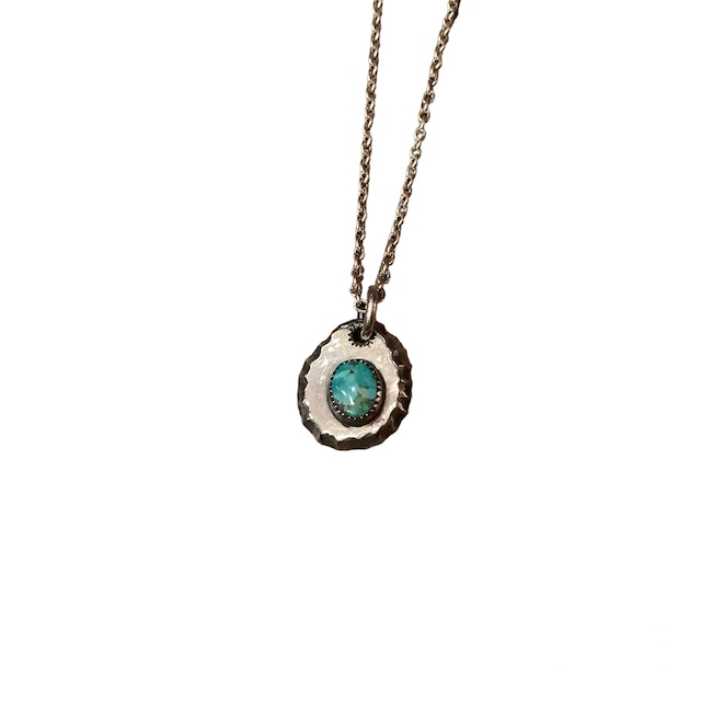 WHEEL WORKS ホイールワークス モレンシー ターコイズ Morenci Turquoise Oval Pendant オーバル ペンダント インディアンジュエリー アクセサリー