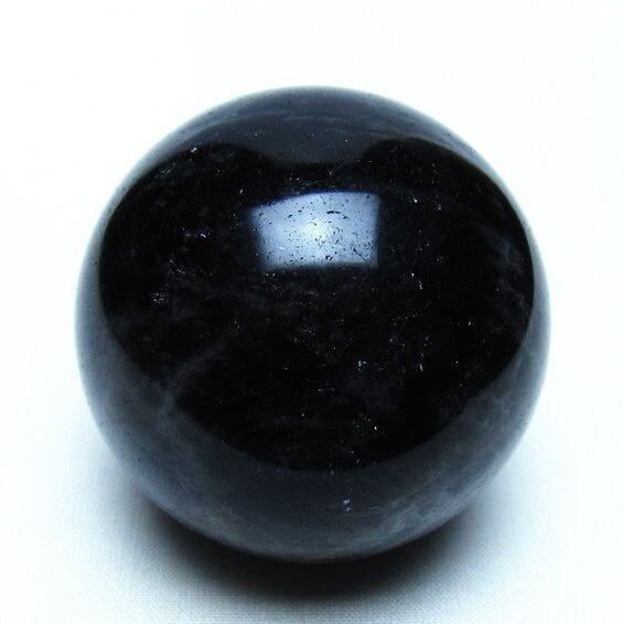 モリオン 黒水晶 丸玉 53mm 一点物 151-9435