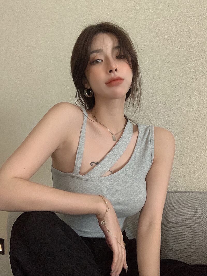 サマーショートトップス 夏物 ヨーロピアン ブラックストロベリース55548468765