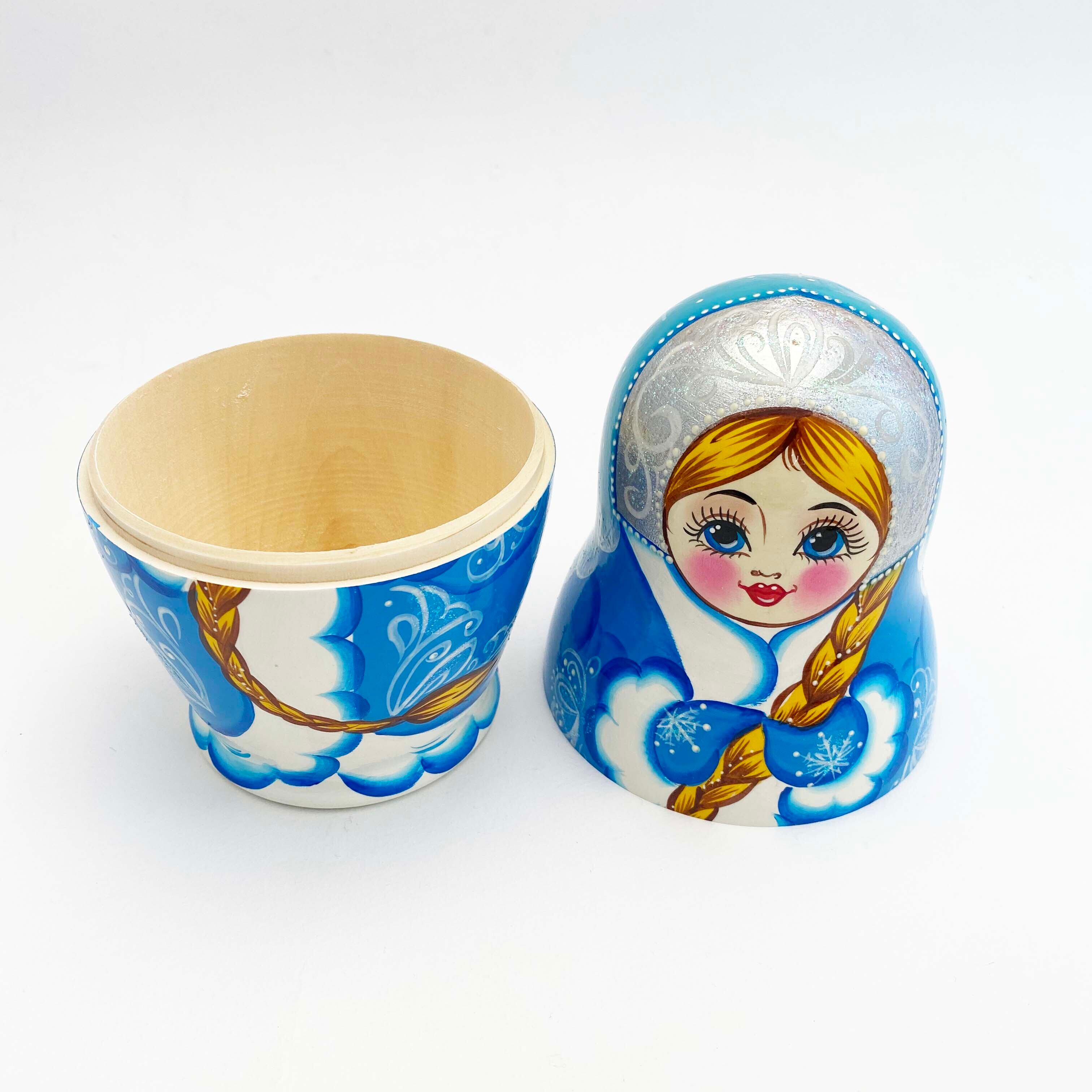 春を呼ぶ雪娘  特大マトリョーシカ（ノーリンスク産 / スネグーラチカ）