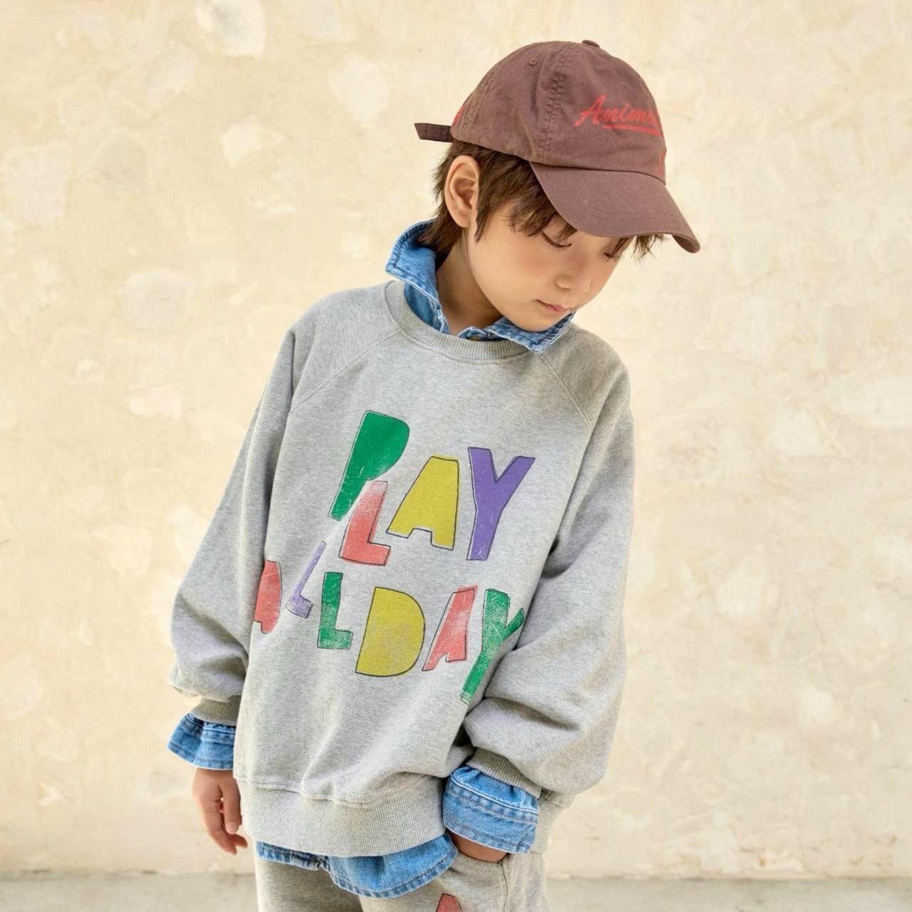 «Sold out»«ジュニアサイズあり»«navi» オールデイmtm 2colors