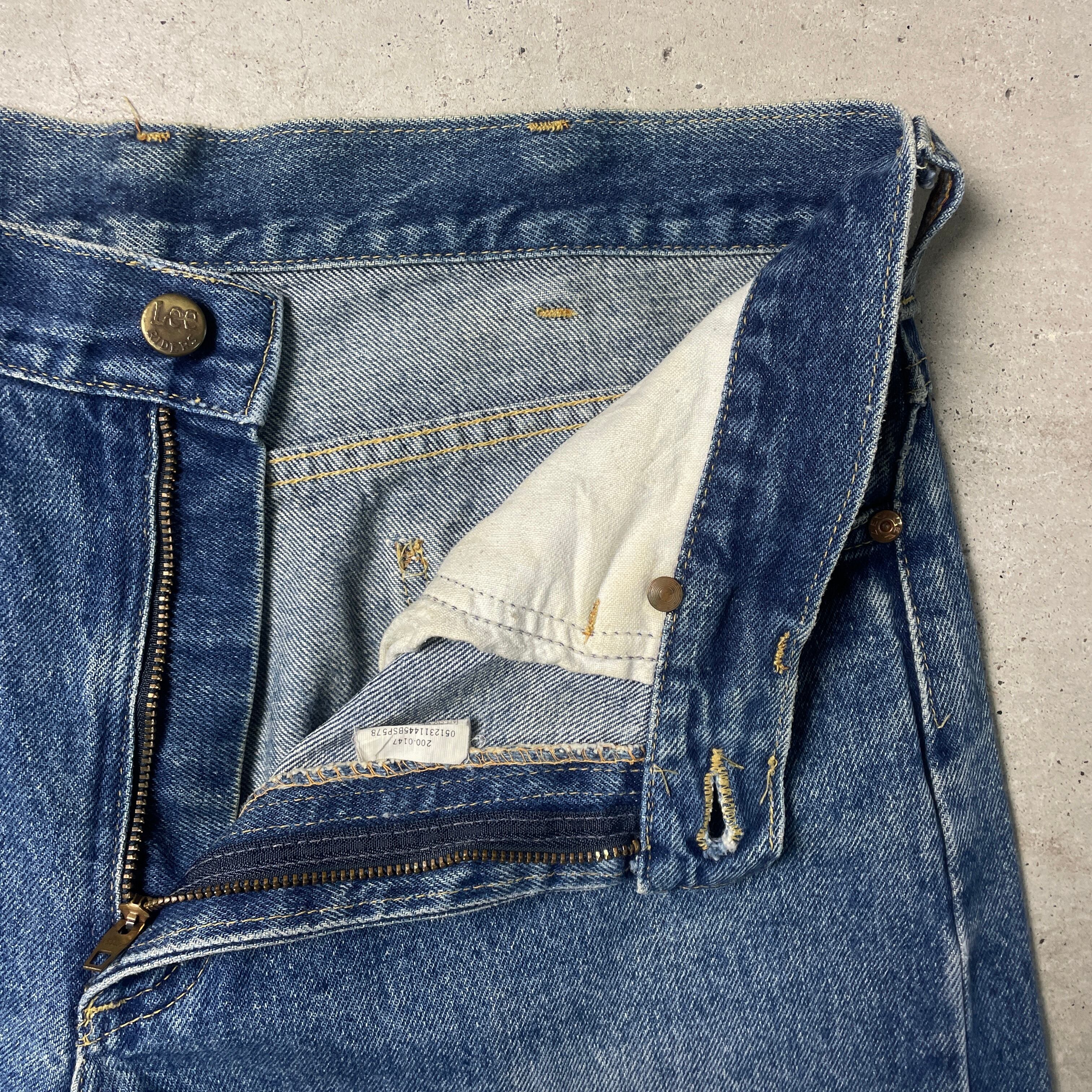 70s Lee riders 200ストレートデニム scovill 米国製 70s Lee riders 
