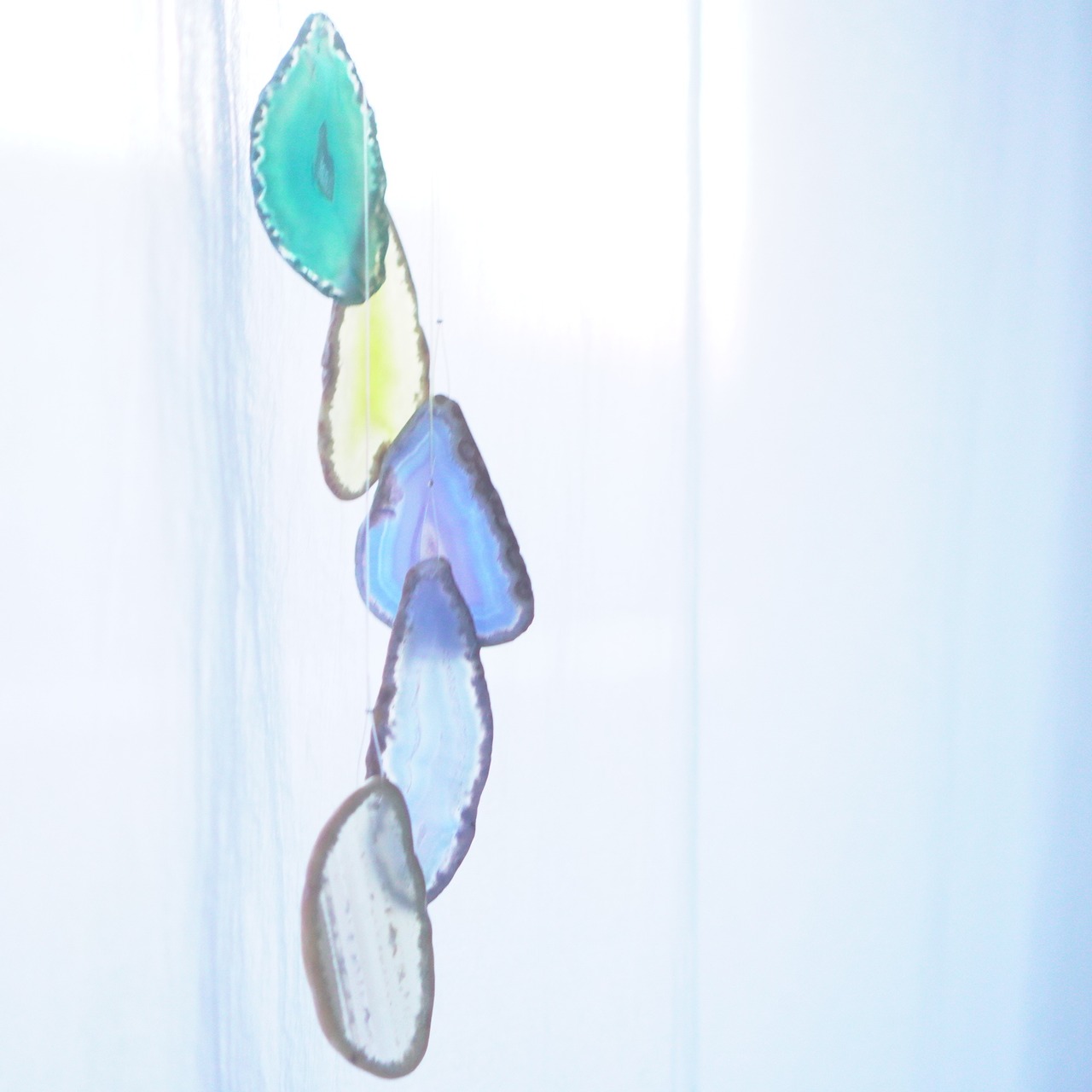 Soda Ice cream 09 - アゲートヒーリングチャイム / Agate Sun Catcher Wind Chime 1044