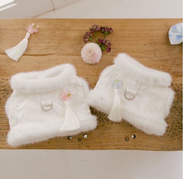 S/即納【todley】Blooming Hanbok Vest