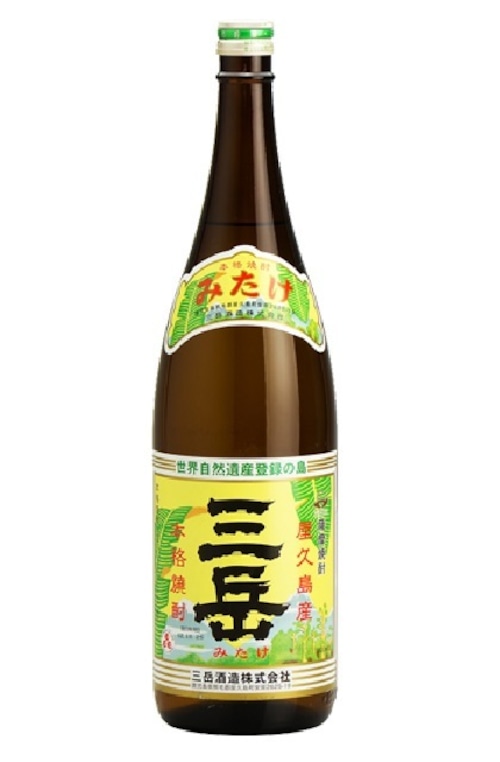 本格焼酎　25° 三岳 <いも> 1.8L