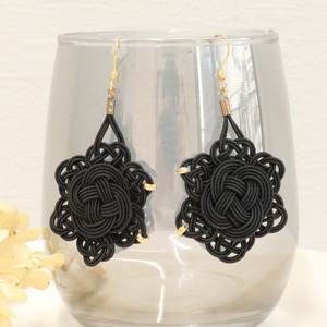 水引ピアス RAPA(ラパ) 大人っぽい シック