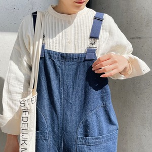 Switched pocket overalls (navy)