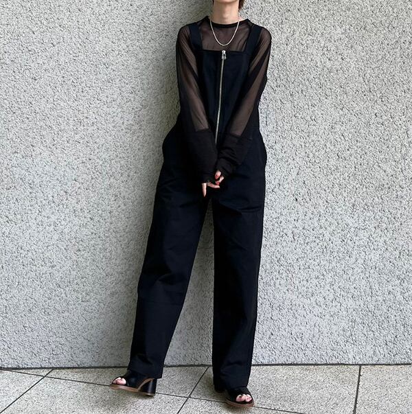 TODAYFUL」 オールインワン 38 ブラック レディース TODAYFUL トゥデイ