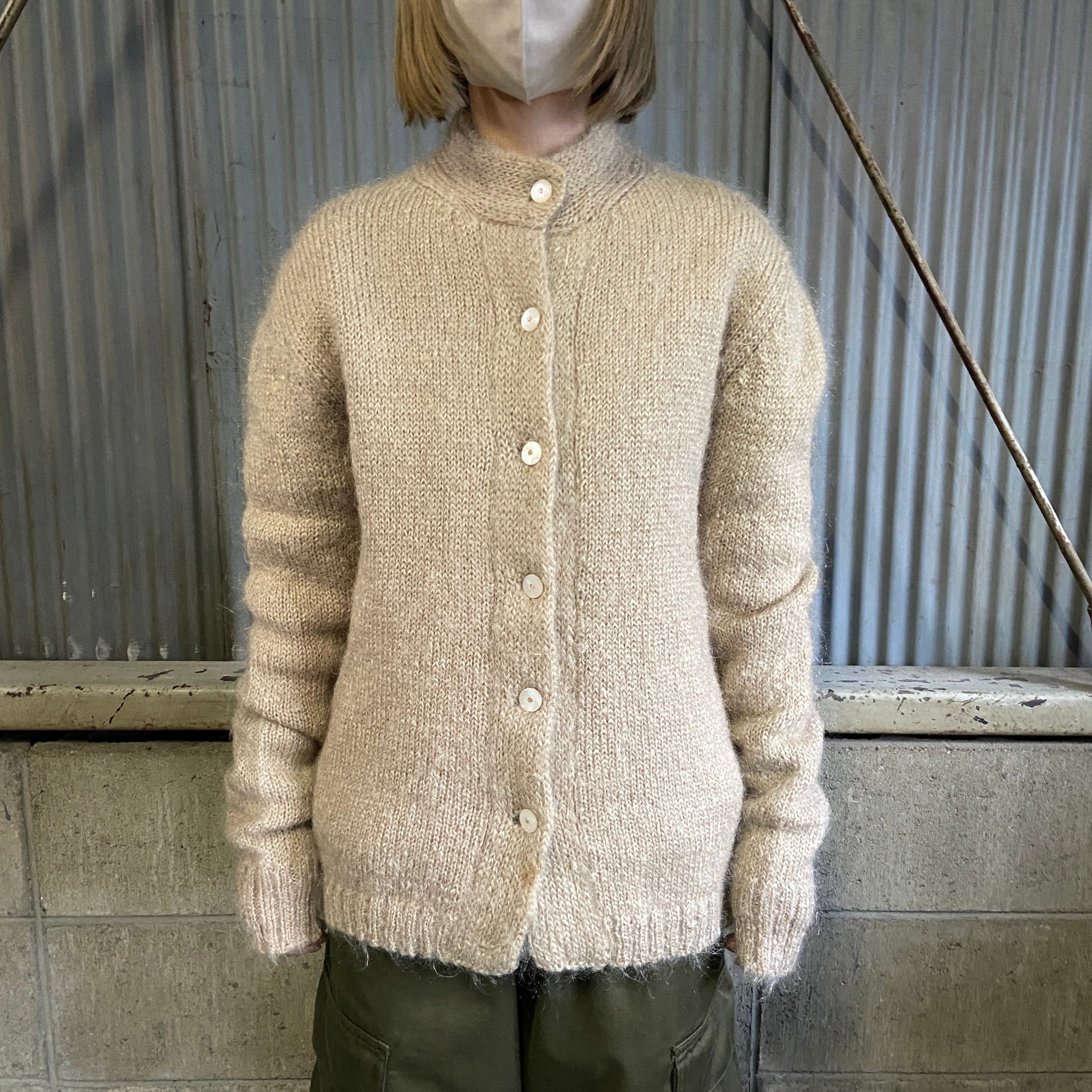 ヴィンテージ『vintage』カーディガン 【F】美品　S269 オフィス　OL