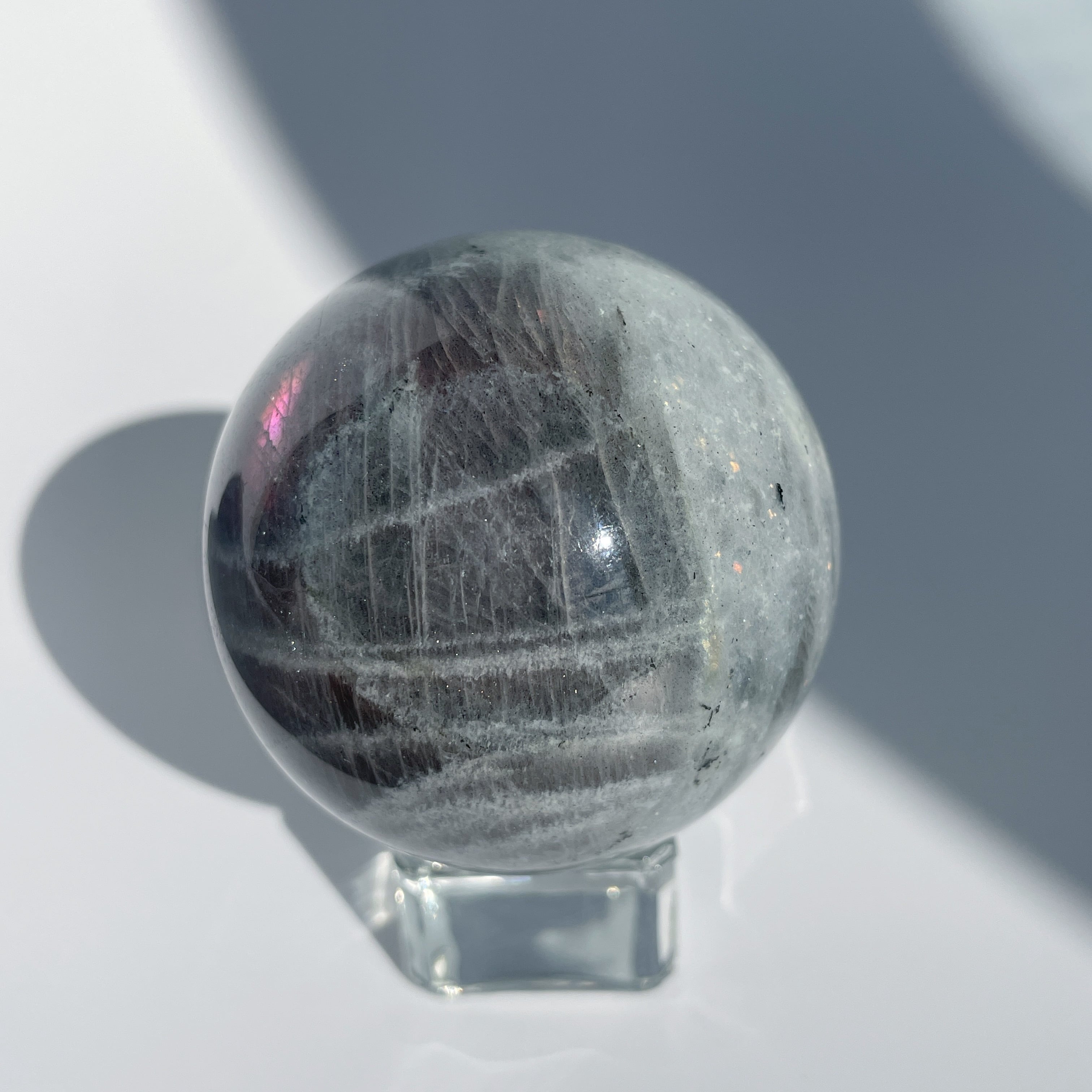 グレーのラブラドライト スフィア 01◇ Labradorite Sphere グレーのラブラドライト スフィア 01◇ Labradorite Sphere