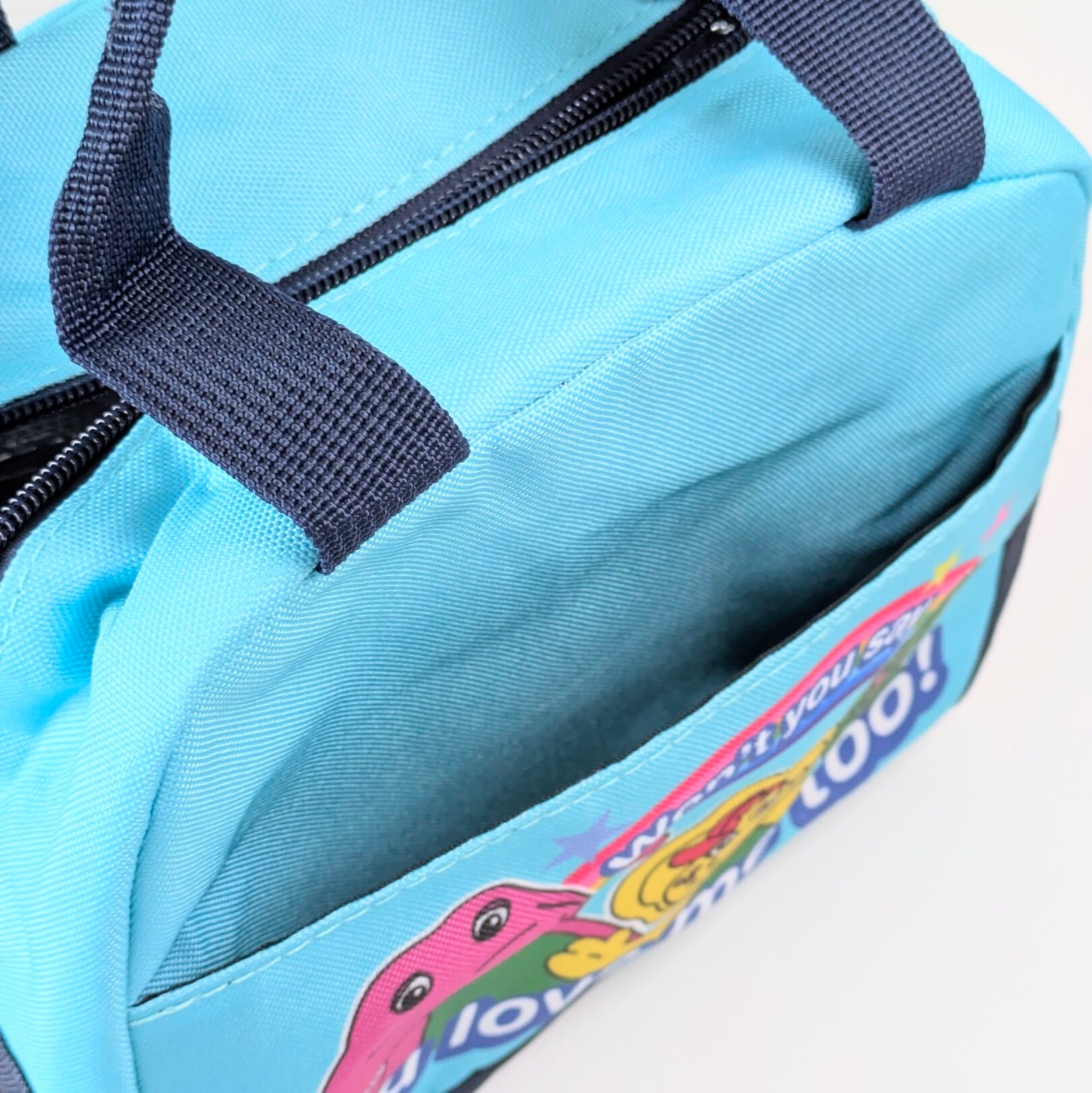 【 Lunch Bag / ランチバッグ 】Barney & Friends（ バーニーアンドフレンズ ） / お弁当箱入れ〚アメリカン雑貨 アメトイ〛