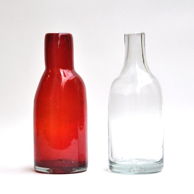 EREACHE PUEBLA GLASS　エレアチェ　ボトル　メキシコ　プエブラ　