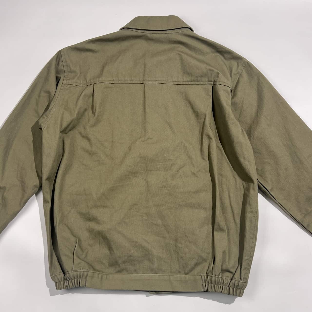 J.PRESS Jプレス MEMBERS COLLECTION ジップアップ ブルゾン ジャケット M /カーキ系 メンズ