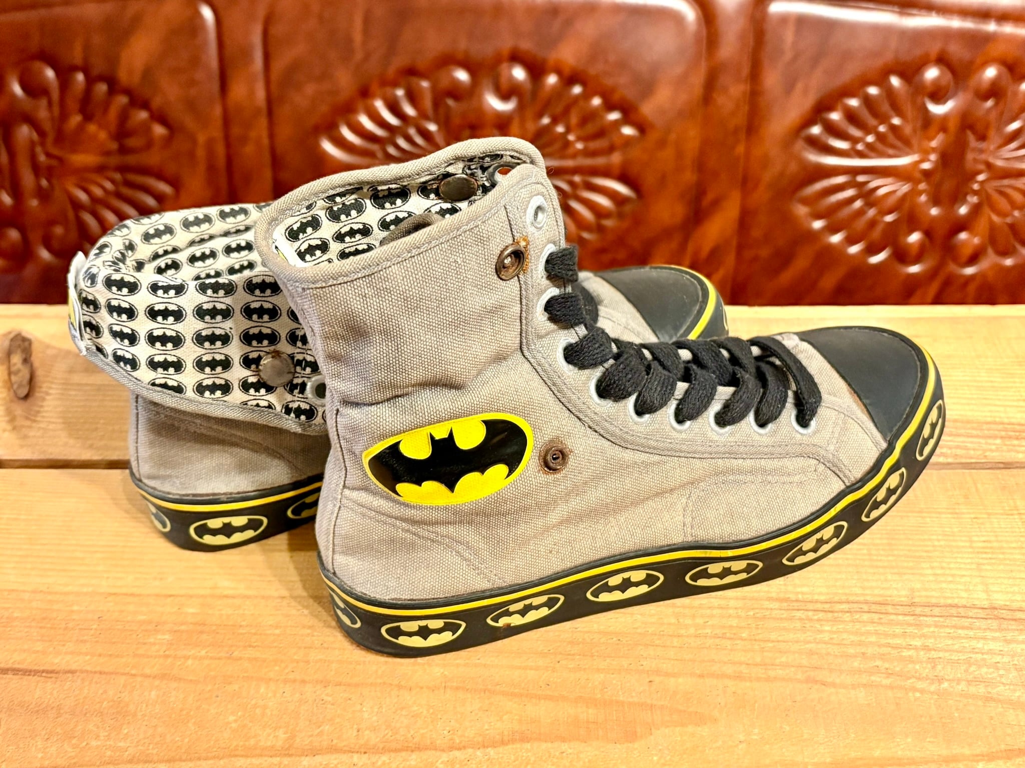 BATMAN（バットマン） Hi グレー/黒 8 26~26.5cm コミック Pier39