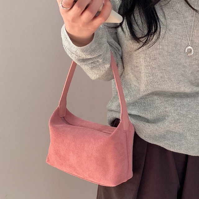 スエードタッチミニワンショルダーバッグ　2litr06591