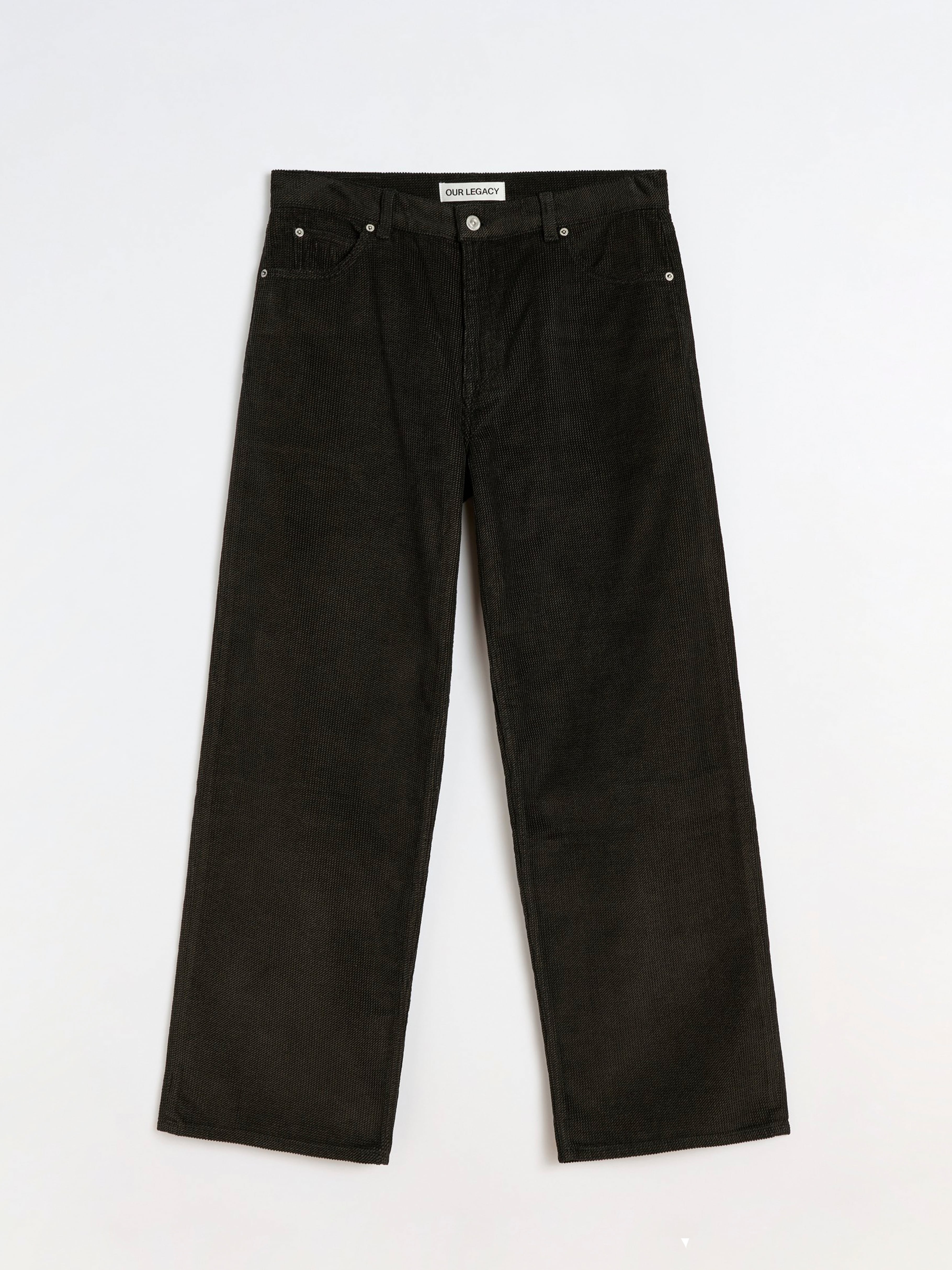 OUR LEGACY VAST CUT Dark Brown Twill Cord M4255VD | BEST