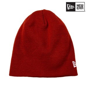 NEW ERA ニューエラ ベーシック ビーニー ニット帽 アクリル メンズ レディース ユニセックス RED