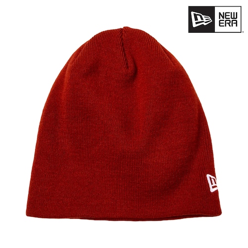 NEW ERA ニューエラ ベーシック ビーニー ニット帽 アクリル メンズ レディース ユニセックス RED