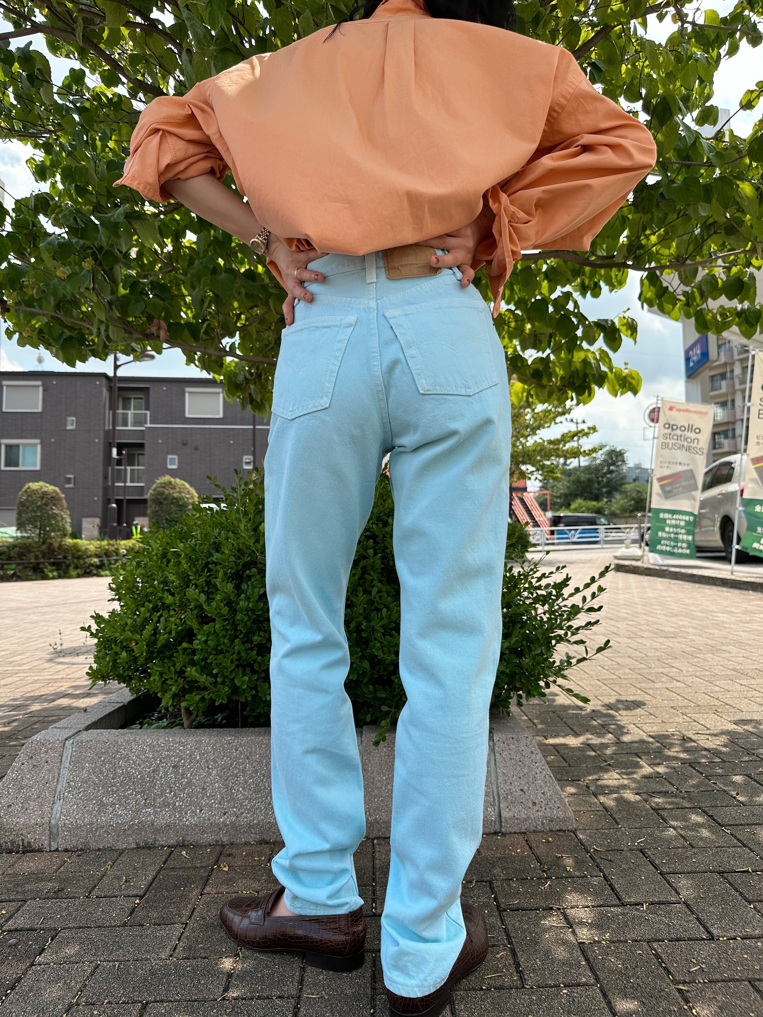 (PT454)80's Levi's 26501 made in USA