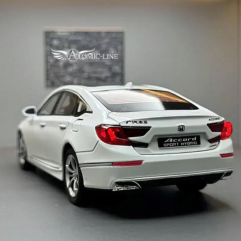 HONDA アコード CV3 1/24 ミニカー 全3色 ライト点灯 エンジンサウンド